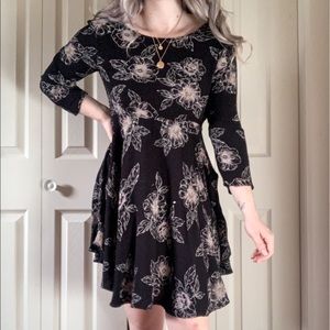 Amuse Society Floral Dress